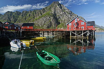 Das Dorf Å auf den Lofoten