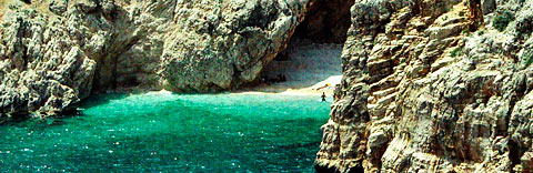 Bucht an der Ägäisküste